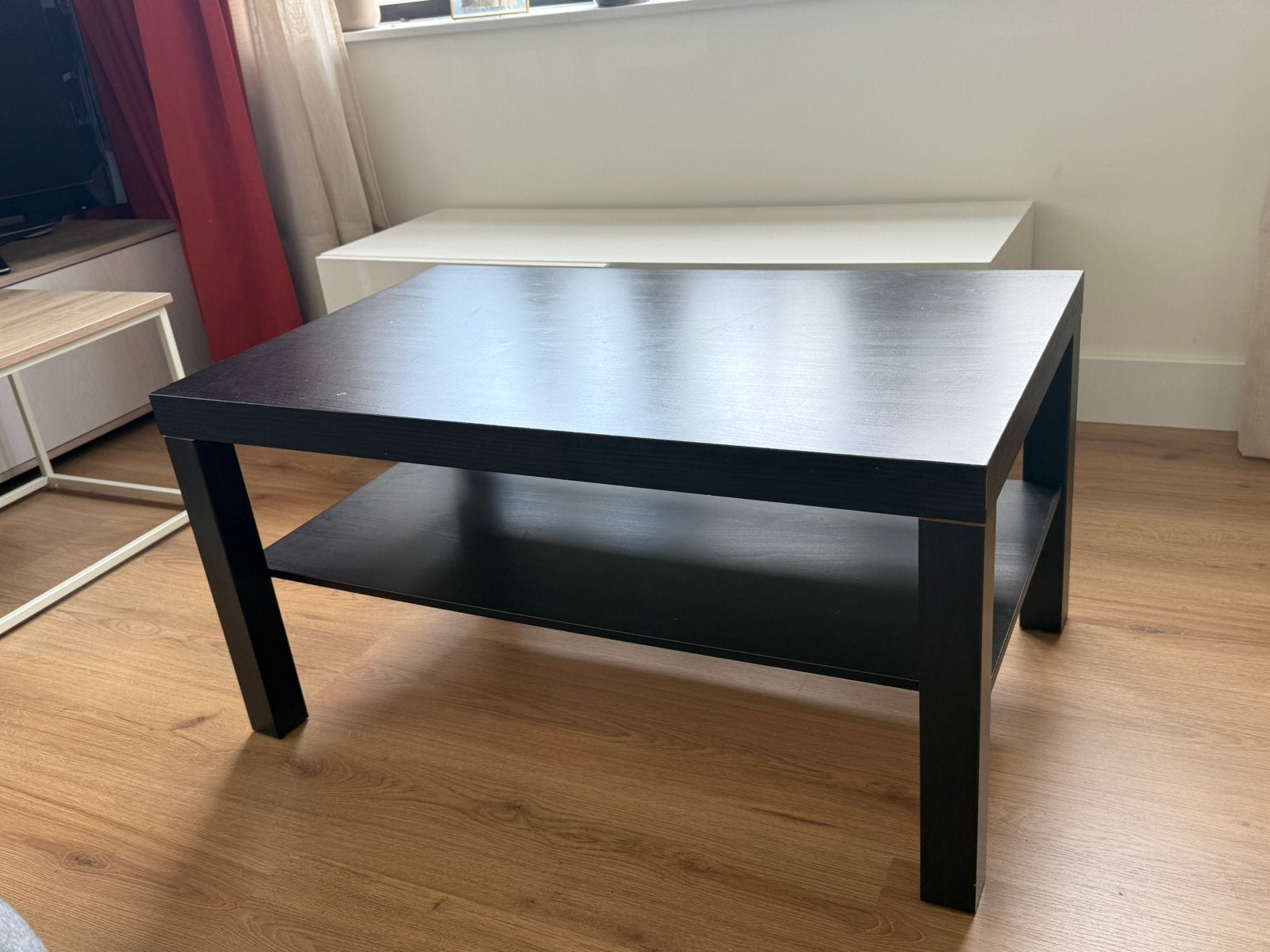 Zwarte salontafel van ikea, Ophalen, Gebruikt