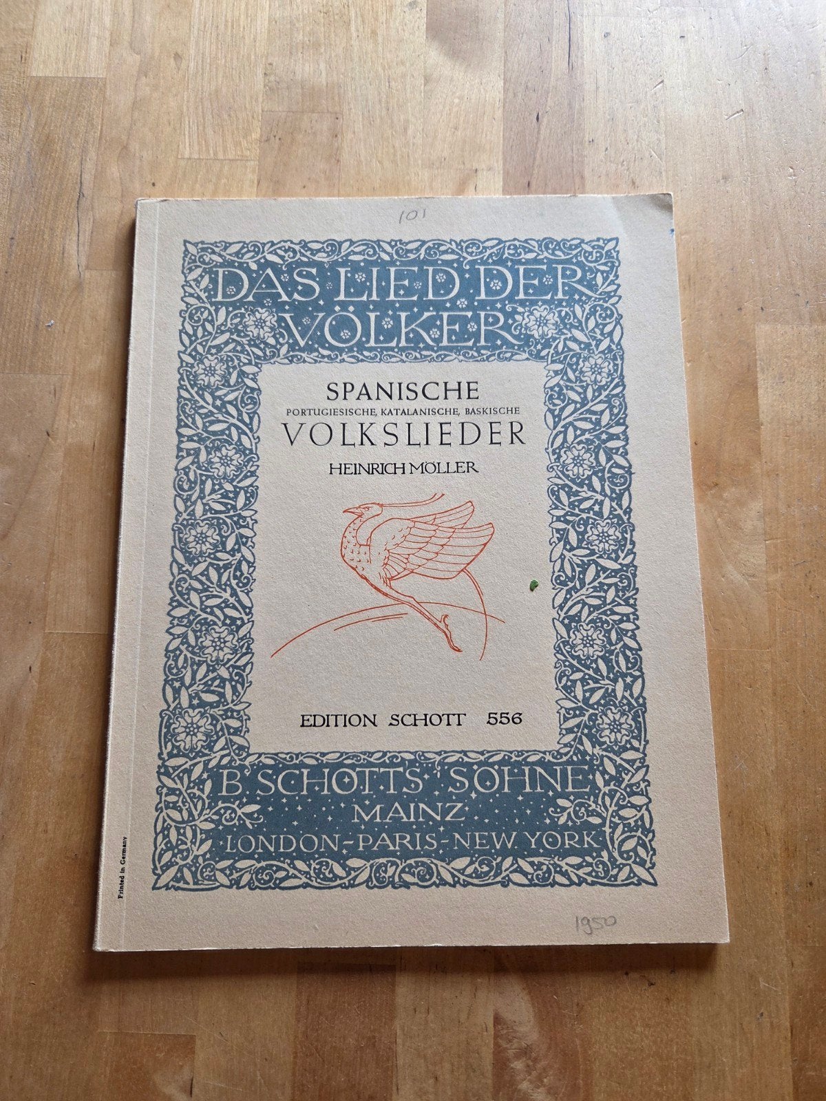 Das Lied der Volker - Spaans, Portugees, baskisch etc, Muziek en Instrumenten, Bladmuziek, Verzenden, Thema, Wereldmuziek, Overige instrumenten