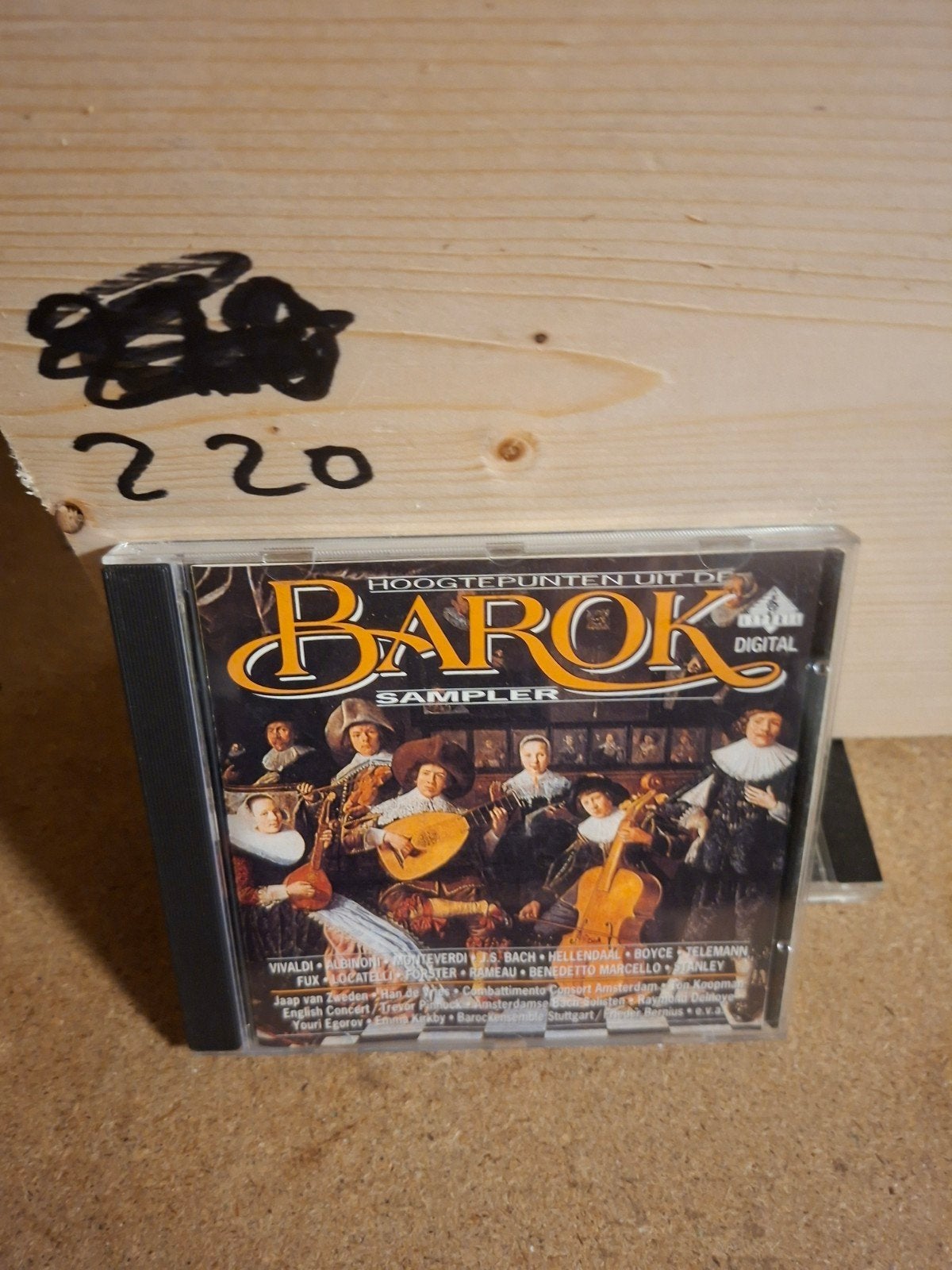 Hoogtepunten uit de Barok Sampler CD, Cd's en Dvd's, Gebruikt, Overige typen, Ophalen of Verzenden, Verzamelalbum