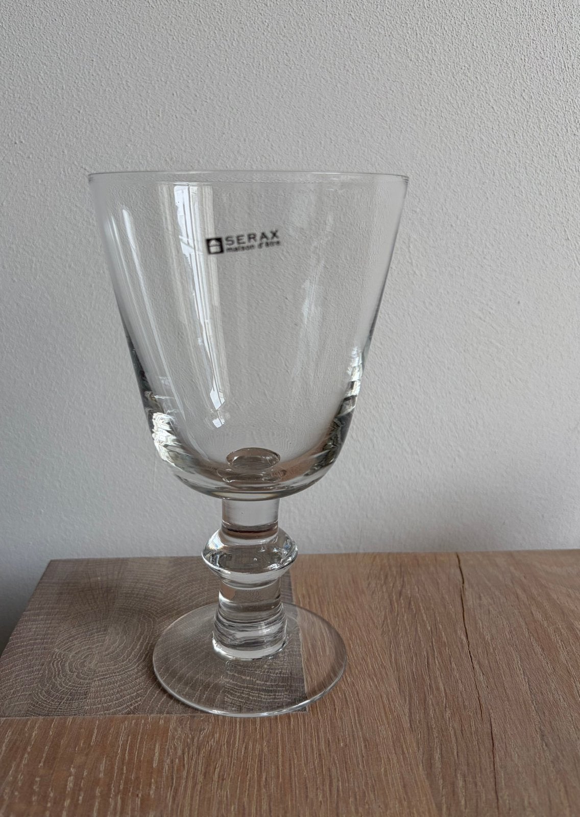 Serax Maison d’être grote glazen kelk op voet, Ophalen of Verzenden, Nieuw, Glas