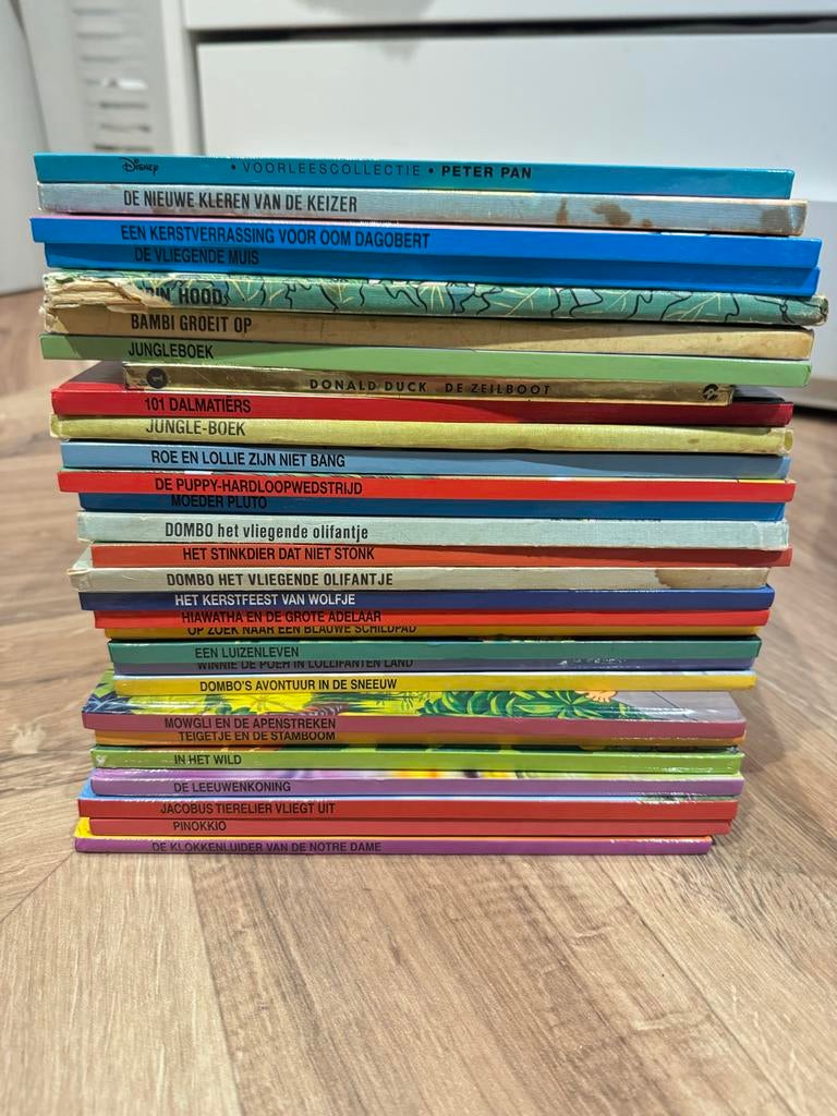 Walt Disney Klassiekers - Voorleescollectie Boeken, Ophalen, Peter Pan of Pinokkio, Gebruikt, Papier, Kaart of Schrift