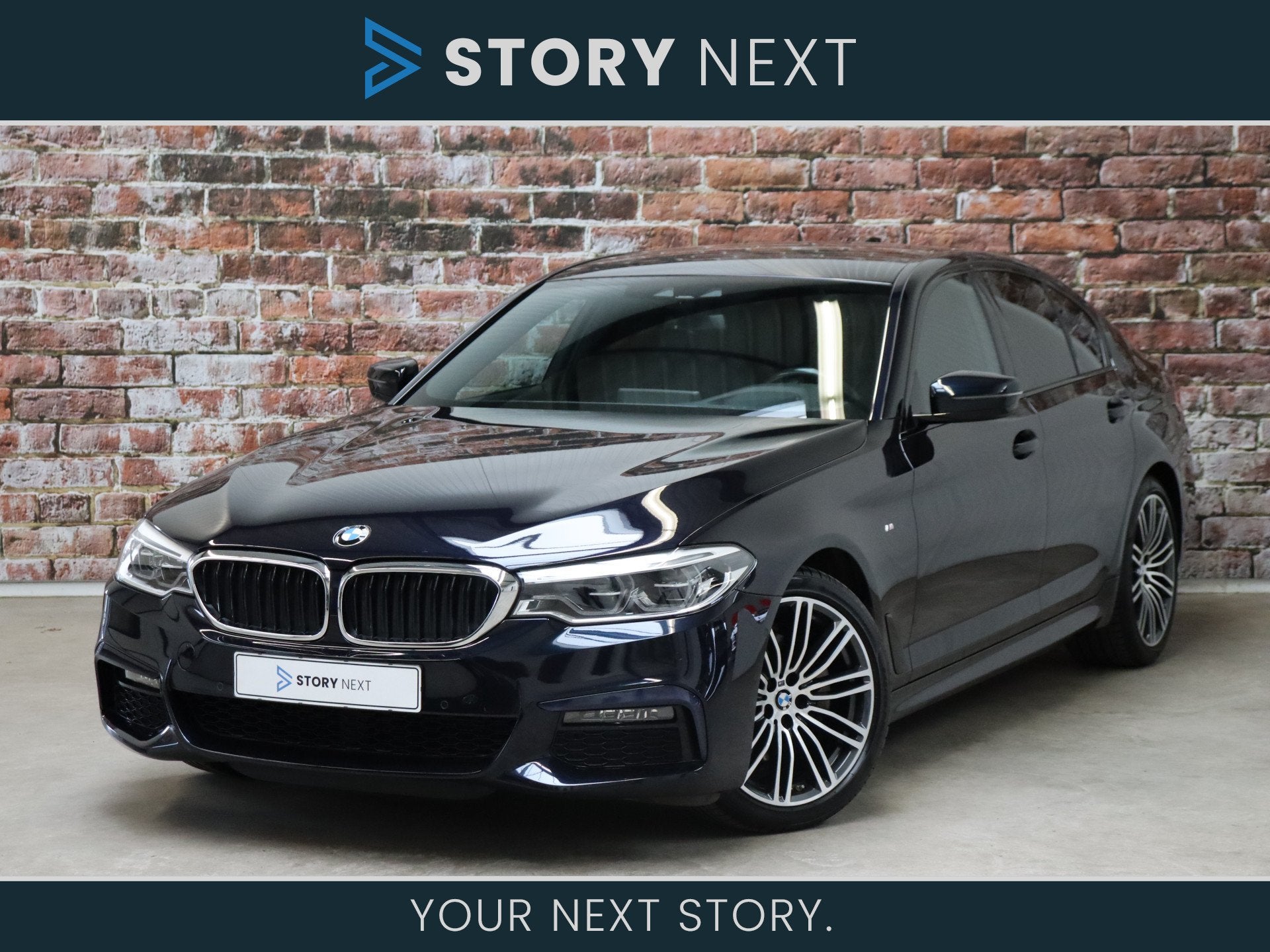 BMW 5 Serie Sedan 520i High Executive M Sport Pakket Automaa, Automaat, Achterwielaandrijving, Gebruikt, 4 cilinders