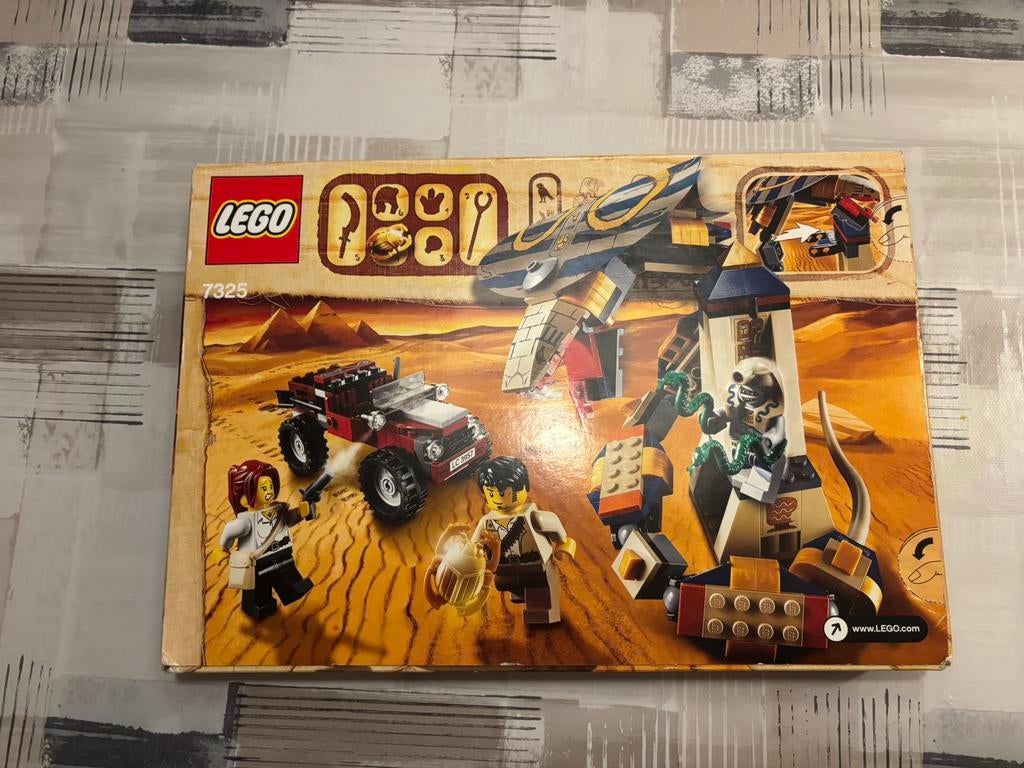 LEGO pharao’s quest set 7325, Ophalen, Overige thema's, Lego, Zo goed als nieuw