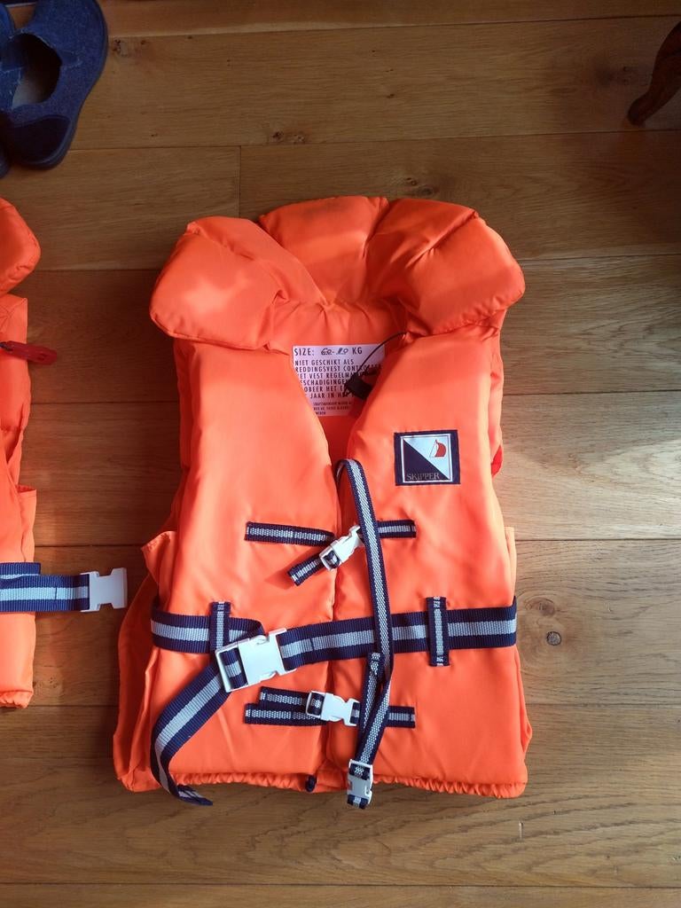 Zwemvesten set: 2x 40-60kg, 1x 60-80kg, Watersport en Boten, Ophalen of Verzenden, Gebruikt, Overige typen