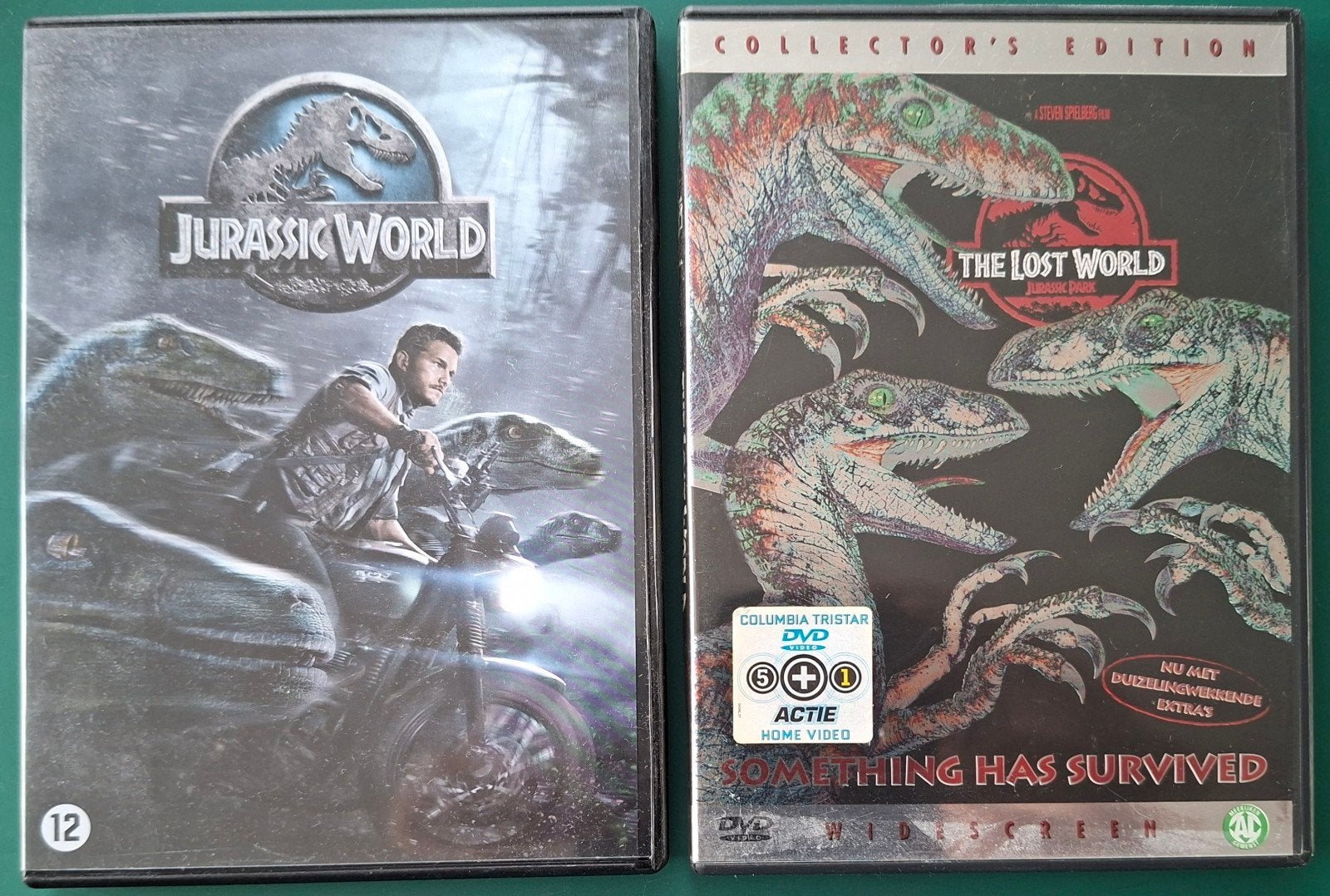 2 x JURASSIC PARK DVDS. SAMEN 5 EURO. NIEUW., Alle leeftijden, Ophalen of Verzenden, Zo goed als nieuw