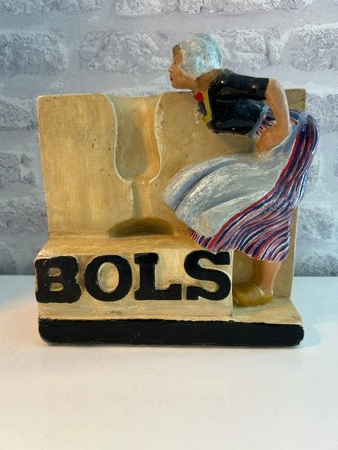 Oud, zeldzaam en origineel Bols jenever reclamebeeld, Ophalen of Verzenden, Gebruikt