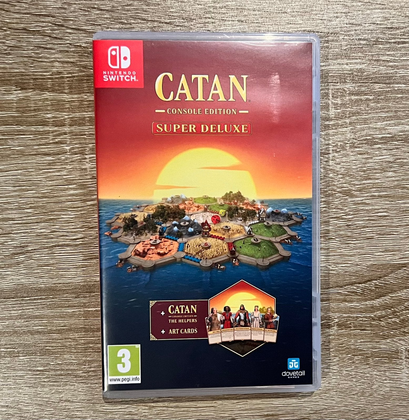 Catan: Console Edition – Super Deluxe | Nintendo Switch, 3 spelers of meer, Ophalen of Verzenden, Zo goed als nieuw, Vanaf 3 jaar