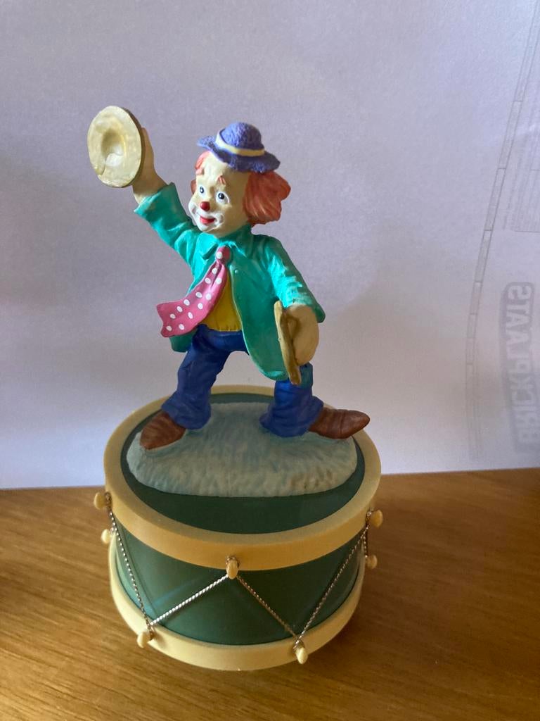 Clown muziekdoos, Ophalen of Verzenden