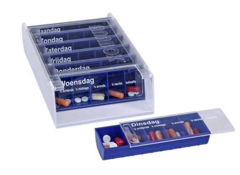 Anabox - 7 dagen medicijndoos, Ophalen of Verzenden, Zo goed als nieuw