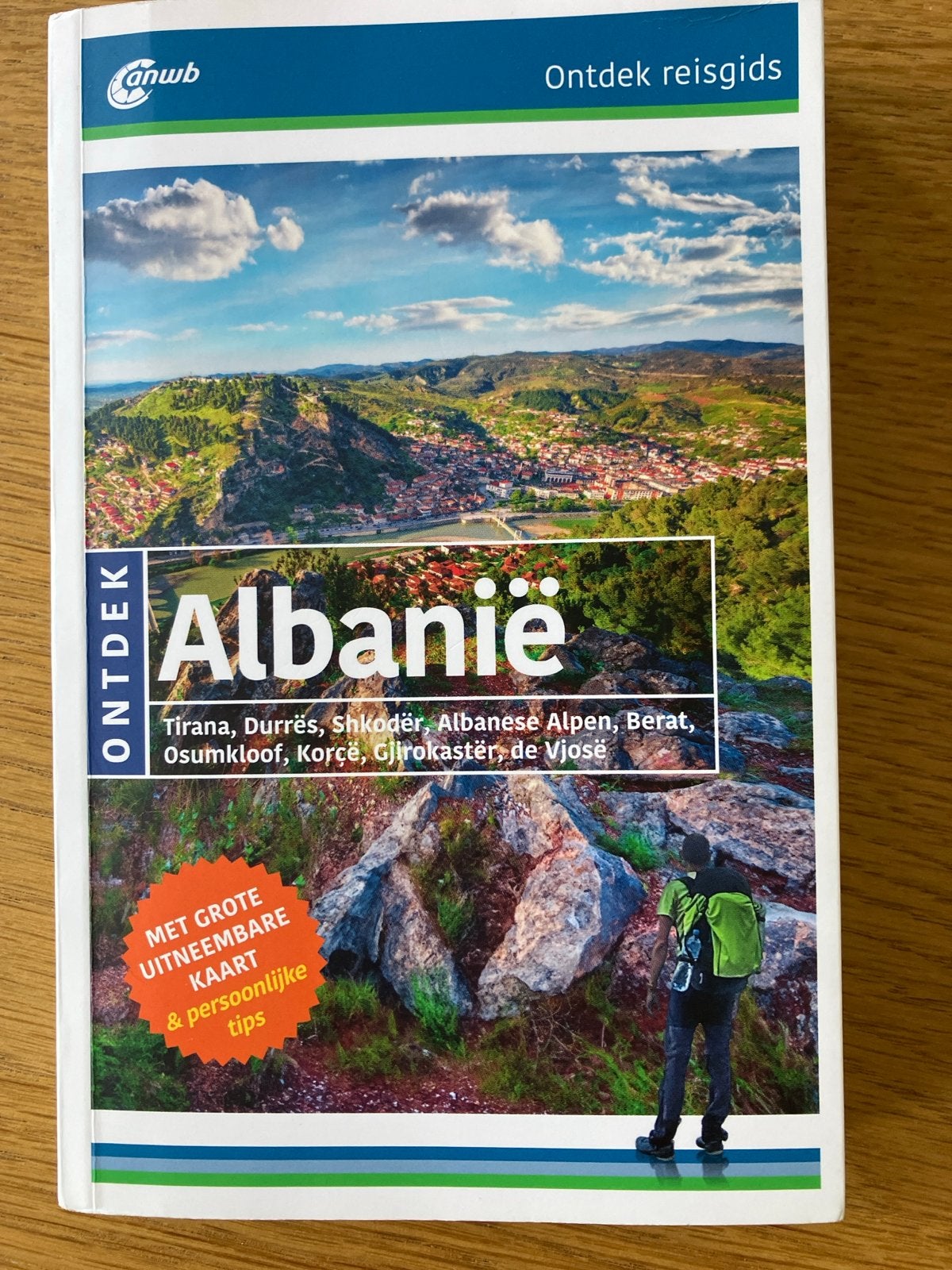 ANWB Ontdek Reisgids Albanië - Met kaart en tips, Europa, Ophalen of Verzenden, Zo goed als nieuw, Reisgids of -boek