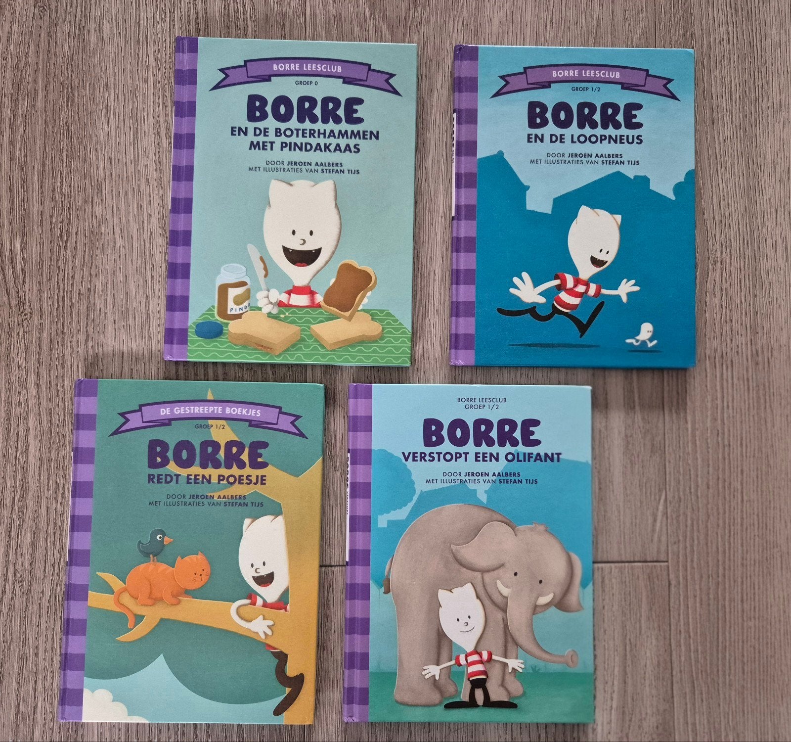 Borre leesboeken olifant poesjes loopneus boterham

4 boeken, Boeken, Ophalen of Verzenden, Zo goed als nieuw, Fictie algemeen