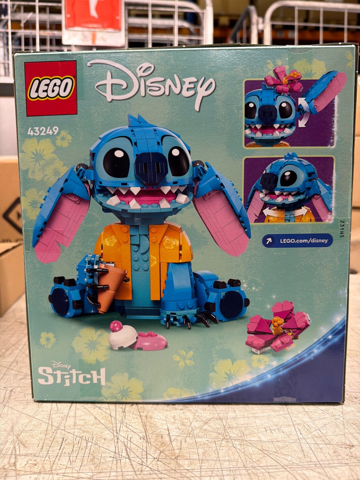 2 stuks LEGO Disney Stitch 43249 - Nieuw in doos, Lego, Nieuw, Ophalen of Verzenden, Complete set