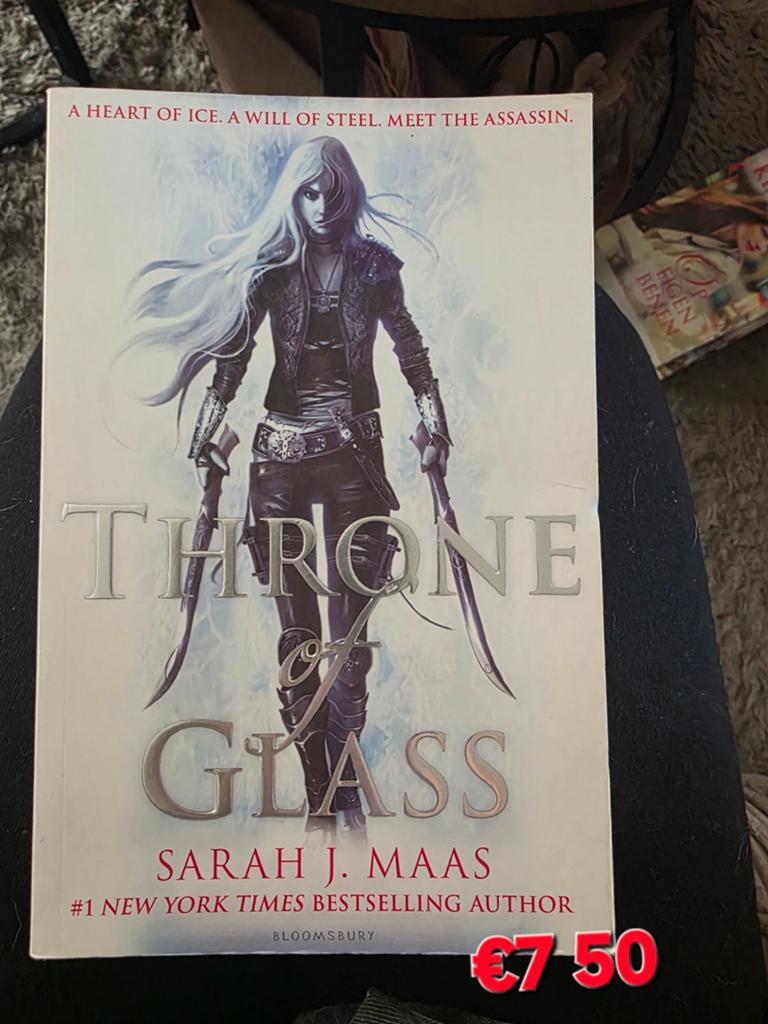 Throne of glass Sarah j maas, Boeken, Fantasy, Ophalen of Verzenden, Zo goed als nieuw