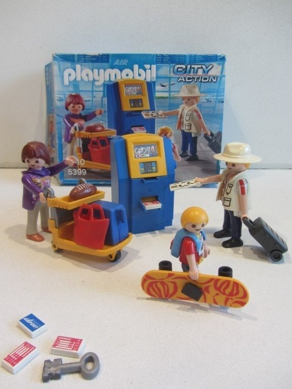 Playmobil Vakantiegangers aan incheckbalie – 5399, Kinderen en Baby's, Ophalen of Verzenden, Gebruikt, Complete set