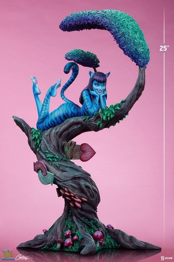 Sideshow Fairytale Fantasies Statue Lady Cheshire Cat, Ophalen of Verzenden, Nieuw, Fantasy
