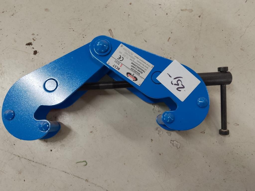 Balkenklem 1 Ton - Robuuste Constructie, Doe-het-zelf en Verbouw, Gereedschap | Handgereedschap, Gebruikt, Ophalen