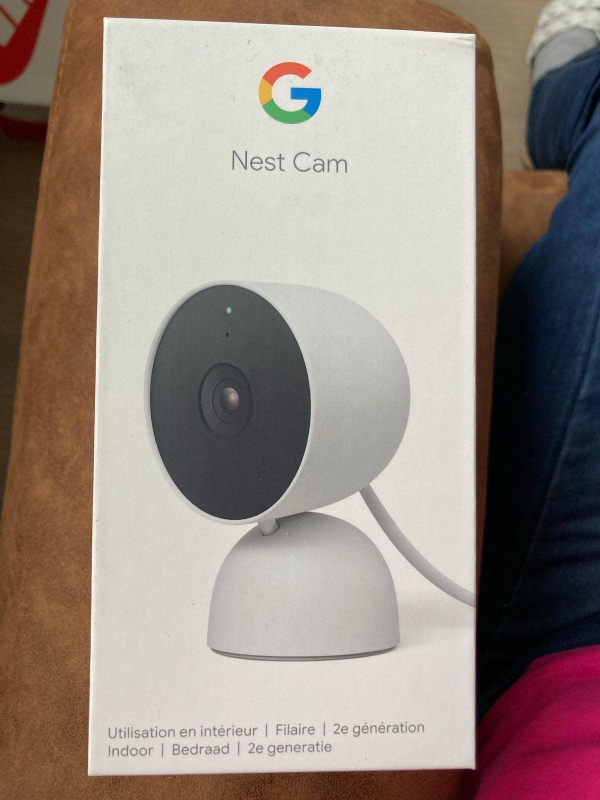 Google Nest Cam (bedraad) - Nieuw in doos, Ophalen of Verzenden, Nieuw, Binnencamera