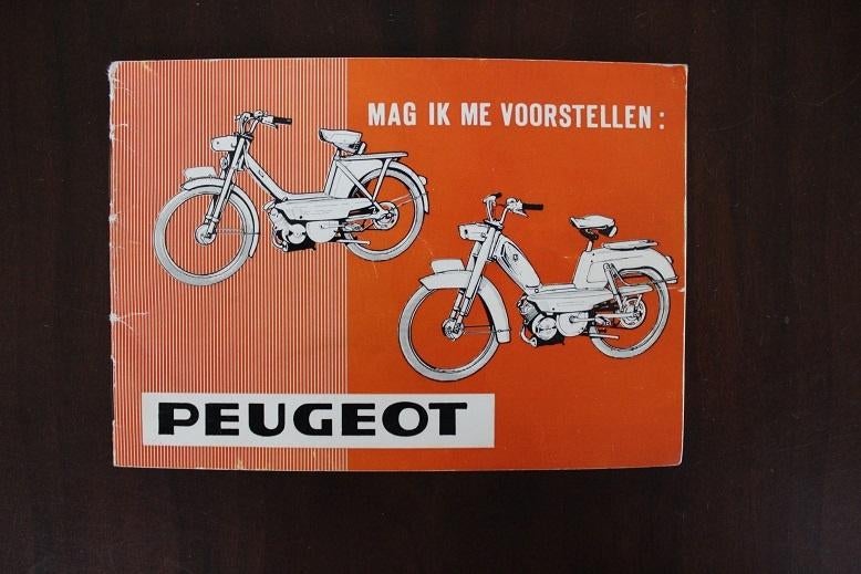 Peugeot bromfietsen 1969 instructie boekje, Ophalen of Verzenden, Gebruikt