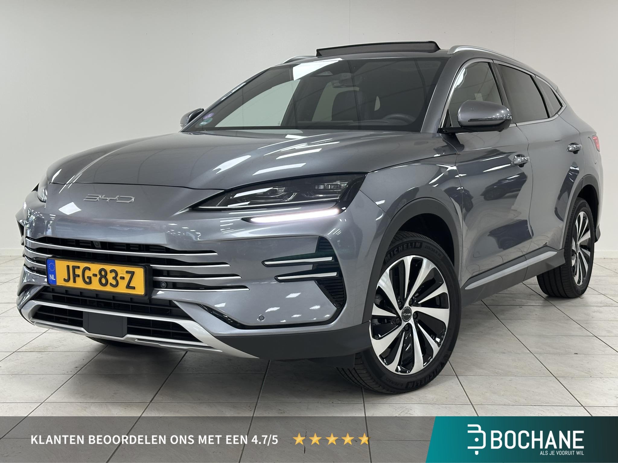 BYD SEAL U 1.5 T DM-i AWD Design Afneembare trekhaak | Panor, Auto's, Automaat, Seal U, Met garantie (alle), Bedrijf