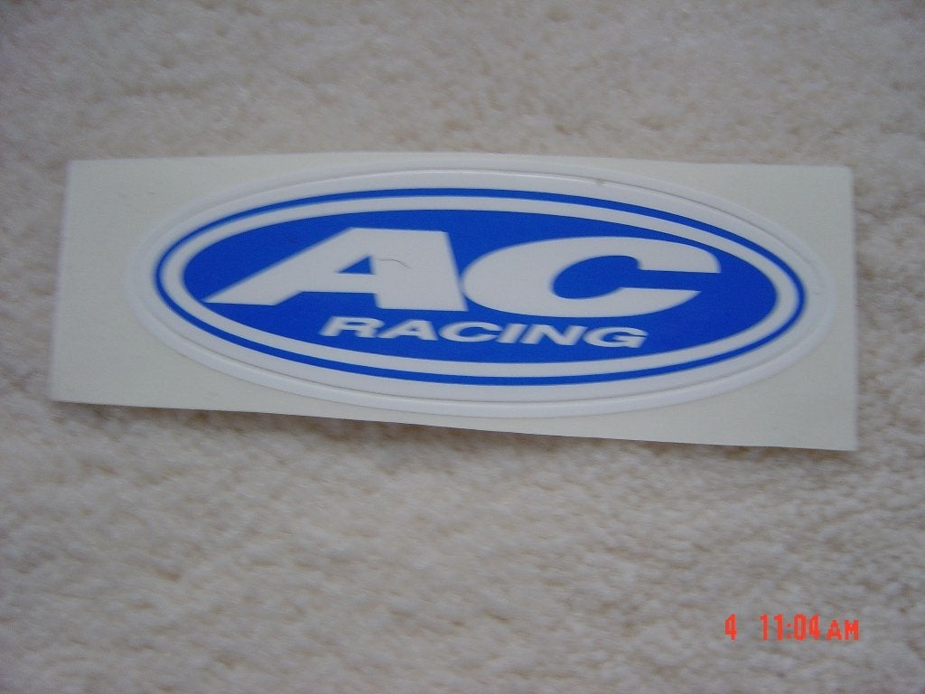 motor stickers AC Racing Yokohama RK Takasago chain, Ophalen of Verzenden