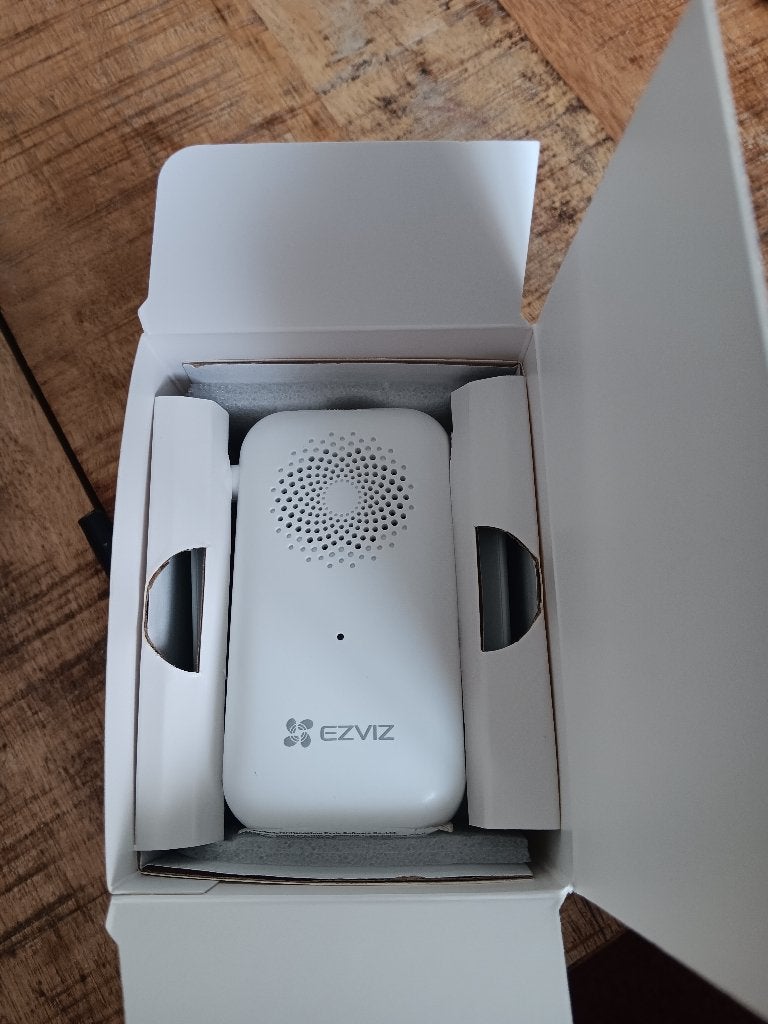 EZVIZ C2 binnenbel voor koppeling videodeurbel, Huis en Inrichting, Deurbellen, Ophalen of Verzenden, Compatibel met smartphone