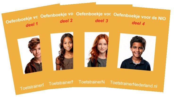 Oefenboekjes NIO-toets (pdf), Ophalen, Nieuw, Overige niveaus