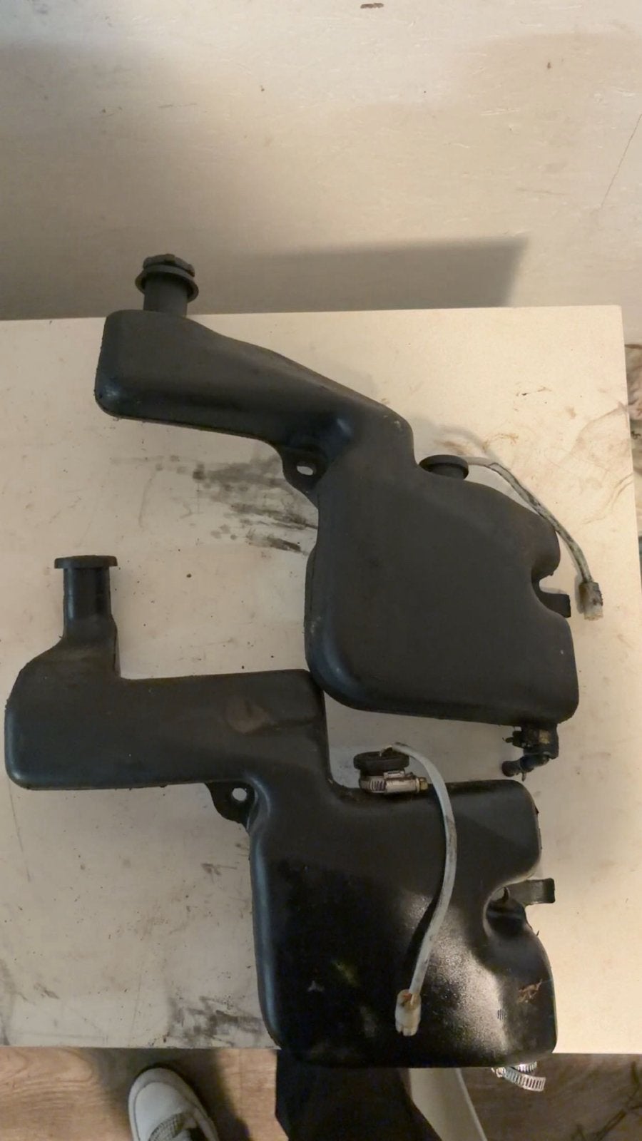 Piaggio Typhoon 50cc olietank met vlotter en sensor, Ophalen of Verzenden, Gebruikt, Tank, Piaggio