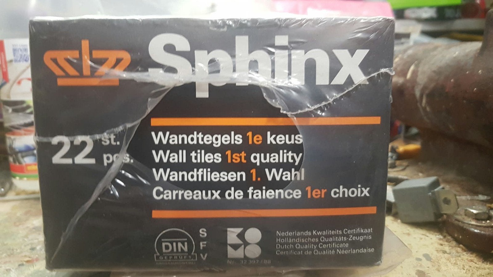 Sphinx wandtegels (nieuw), Doe-het-zelf en Verbouw, Ophalen, Nieuw, Minder dan 20 cm, Wandtegels