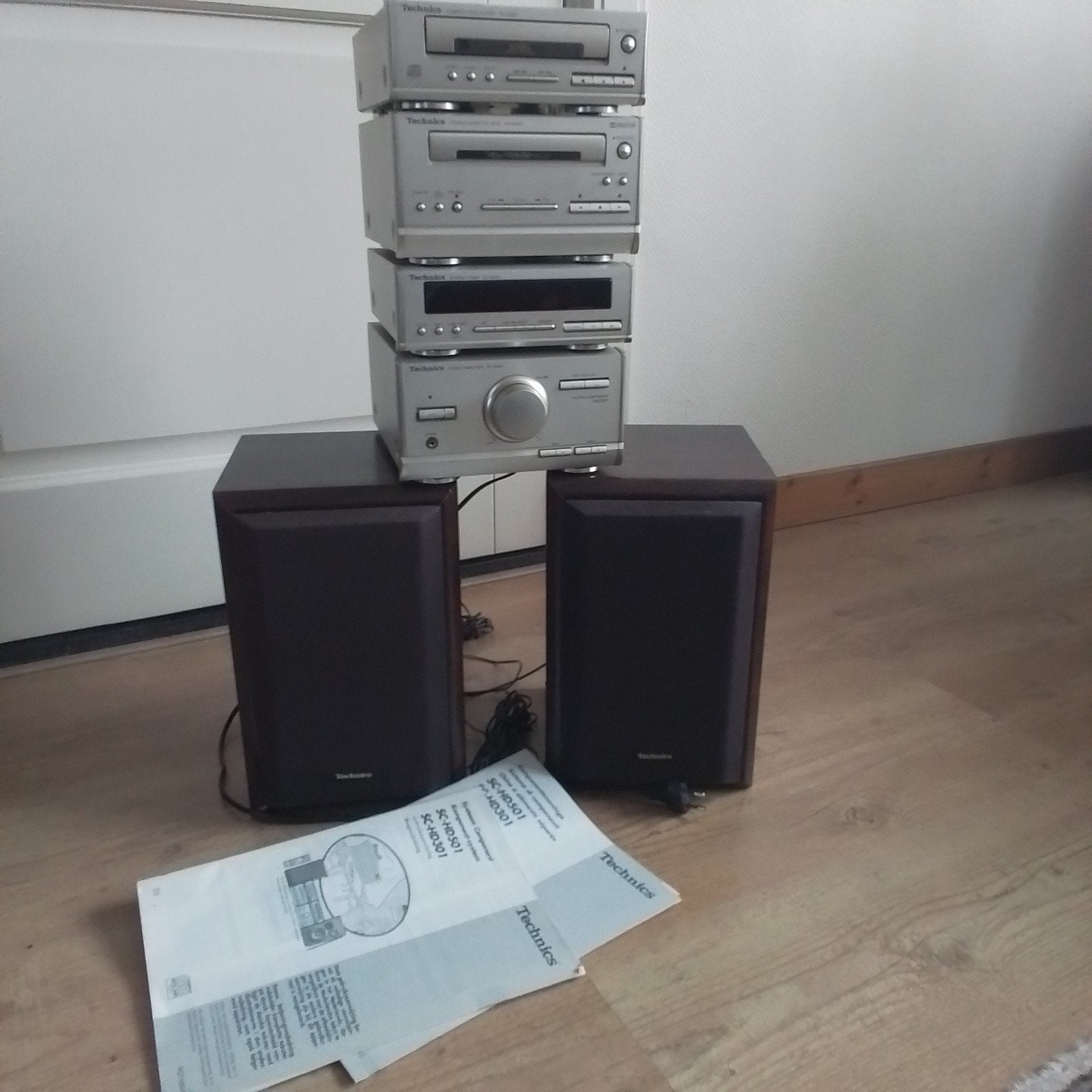 vintage stereoset technics, Overige merken, Gebruikt, Cassettedeck, Losse componenten