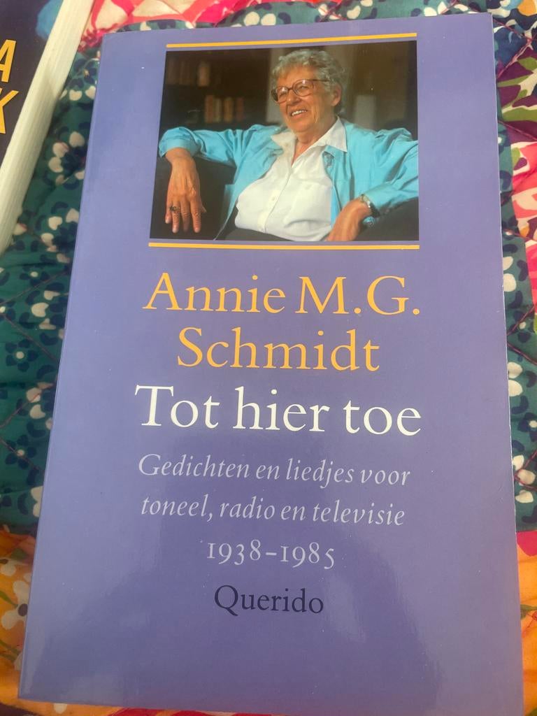 Annie M.G. Schmidt - Tot hier toe (Gedichten en liedjes), Ophalen of Verzenden, Zo goed als nieuw, Eén auteur