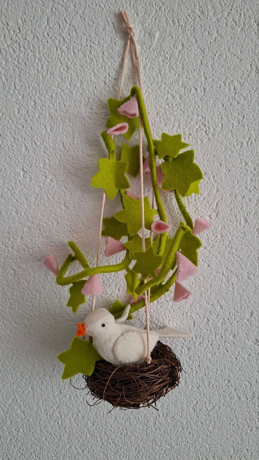 Lente nestje wolvilt, Ophalen of Verzenden, Figuurtje(s), Wolvilt