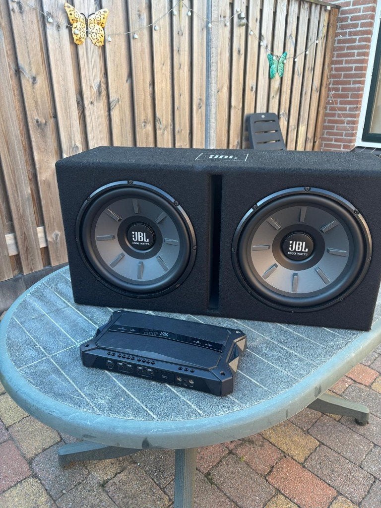 Complete JBL Bass Set, Auto diversen, Autospeakers, Zo goed als nieuw, Ophalen