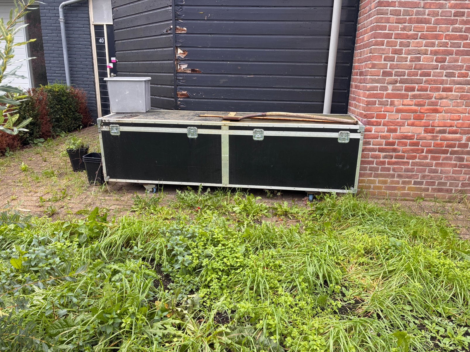 grote professionele flightcase / transportkist op wielen, Ophalen, Gebruikt, 200 cm of meer, 50 tot 75 cm