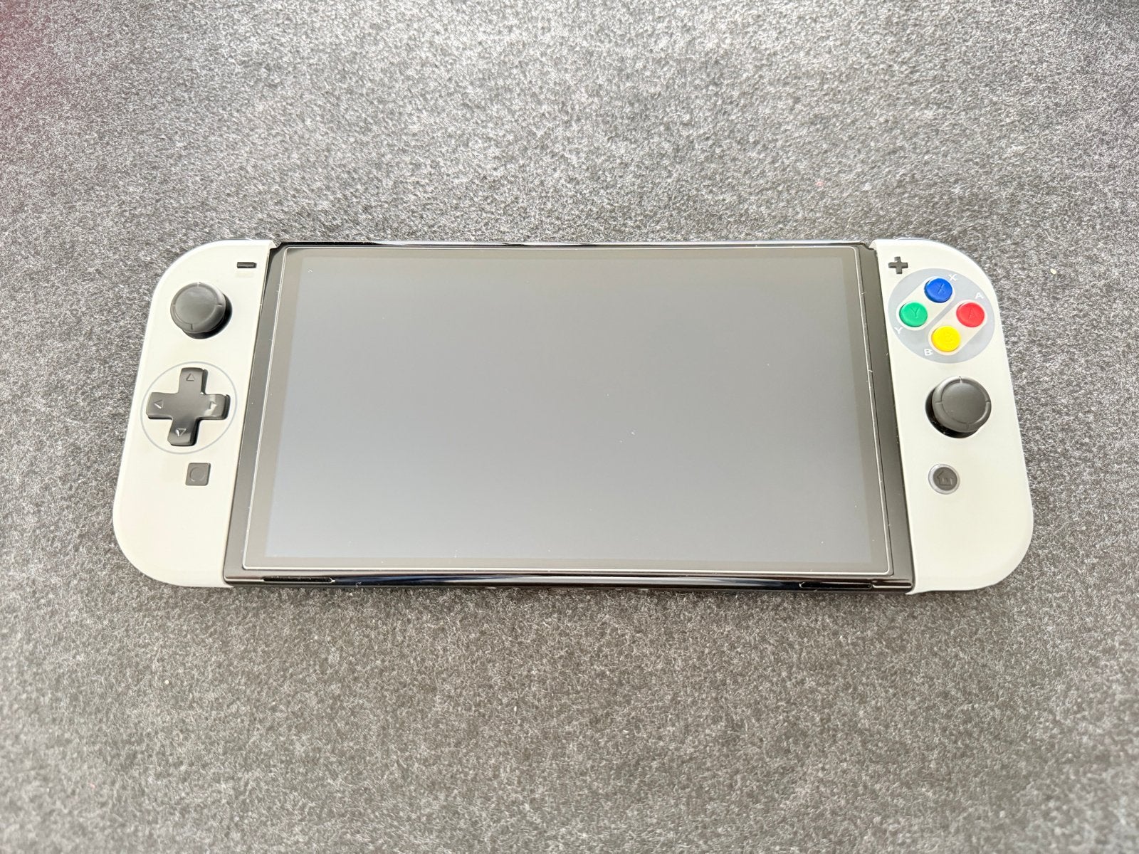 Nintendo Switch OLED SNES editie met 128GB SD-kaart compleet, Switch OLED, Met 2 controllers, Ophalen of Verzenden, Zo goed als nieuw