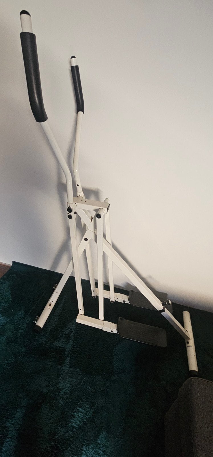 Compacte en opvouwbare crosstrainer - Zo goed als nieuw, Sport en Fitness, Ophalen, Zo goed als nieuw, Crosstrainer