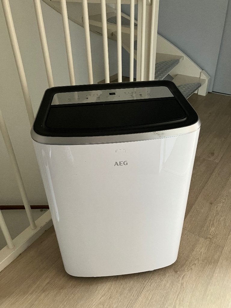Mobiele airco AEG, Ophalen, Gebruikt, Minder dan 60 m³, 3 snelheden of meer