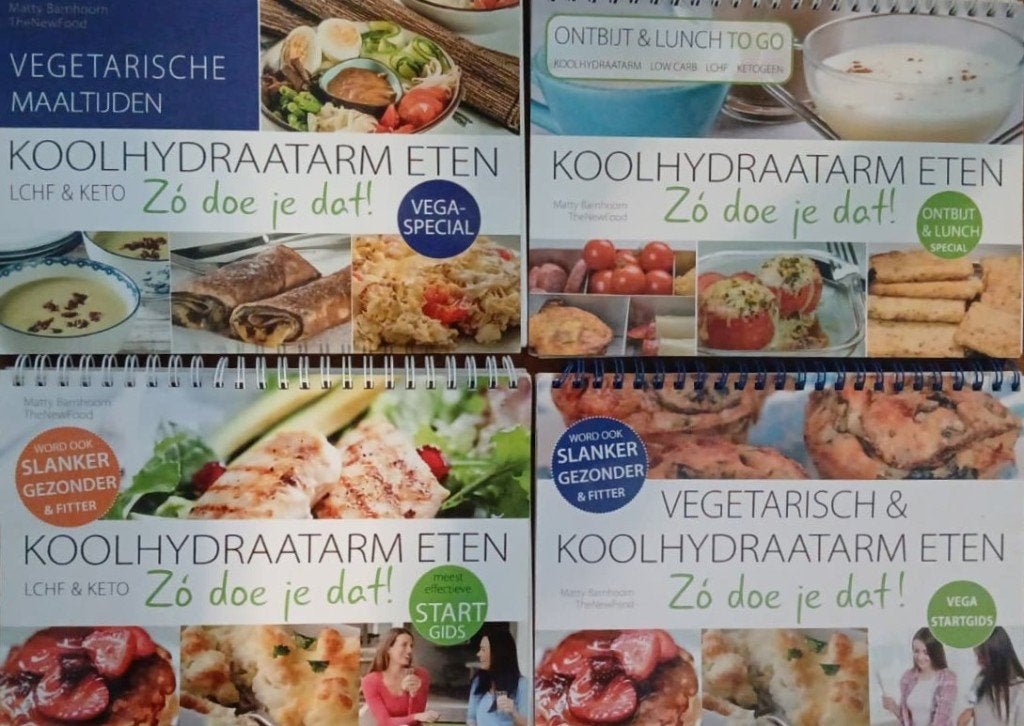 Koolhydraatarm Eten Zo doe je dat! Ketogeen, Ophalen, Dieet en Voeding, Zo goed als nieuw, Matty Barnhoorn