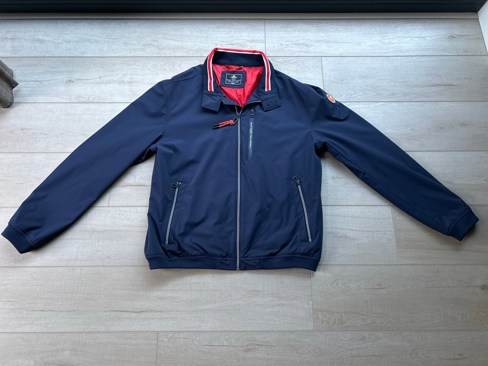 NZA New Zealand Auckland jas - Maat XL - Zo goed als nieuw, Ophalen of Verzenden, Zo goed als nieuw, Maat 56/58 (XL), Blauw