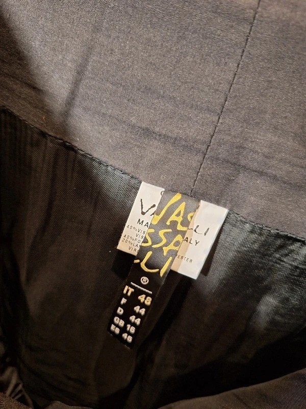 Vassalli | Vintage Y2K patchwork rok | Maat 44, Fashiontiek, Zwart, Ophalen of Verzenden, Zo goed als nieuw