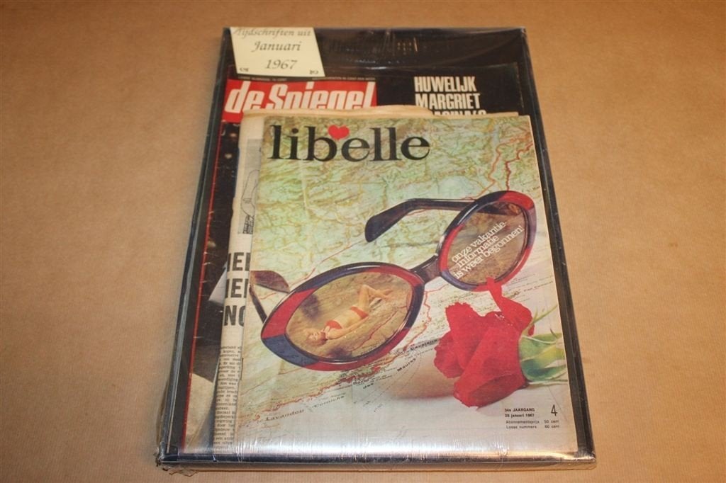 Geschenktip 1967 — Originele Tijdschriften uit Geboortejaar, Boeken, Ophalen of Verzenden, Gelezen