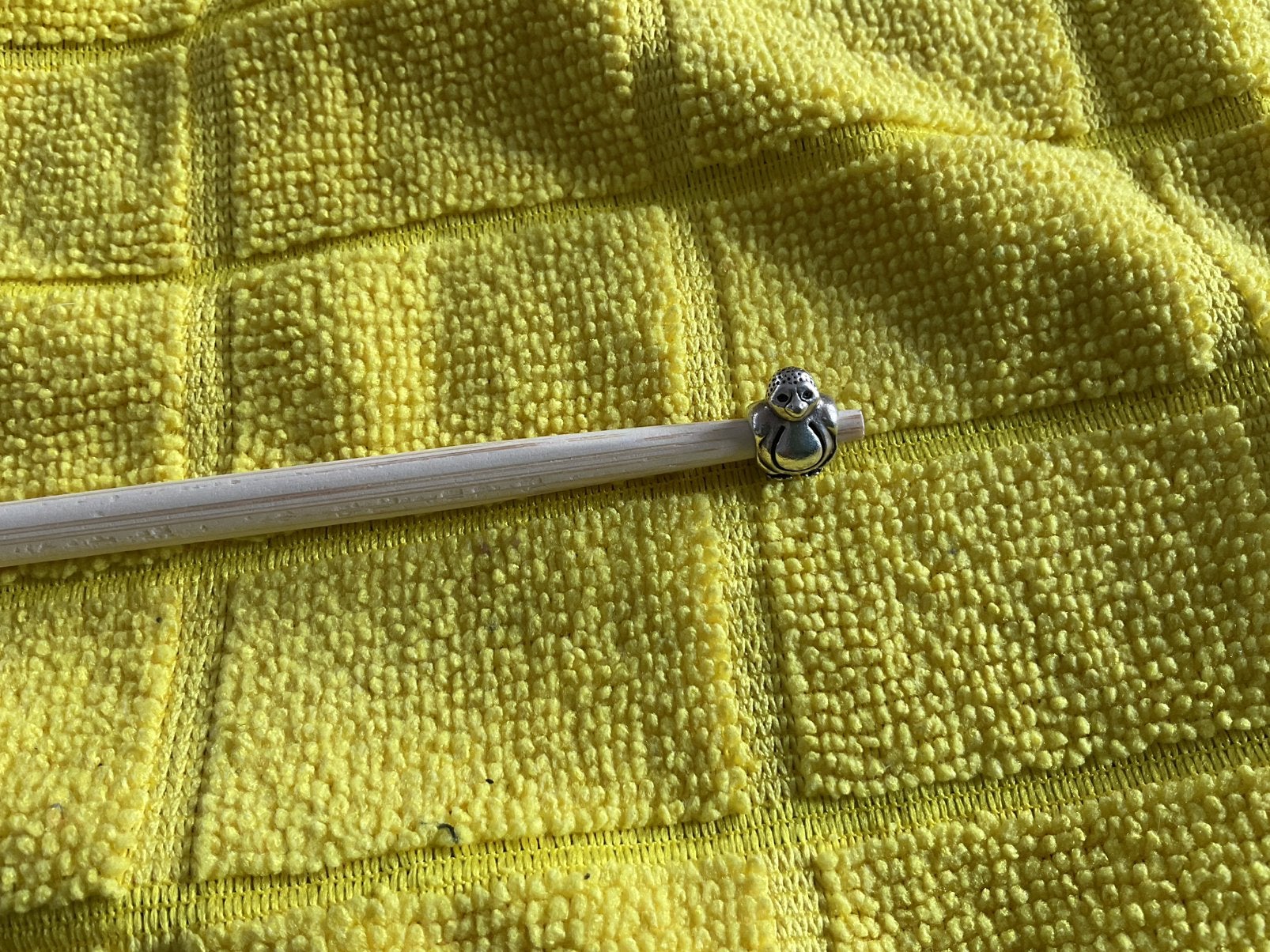 Pandora Bedel Pinquin, Verzenden, Zo goed als nieuw, Zilver, Pandora