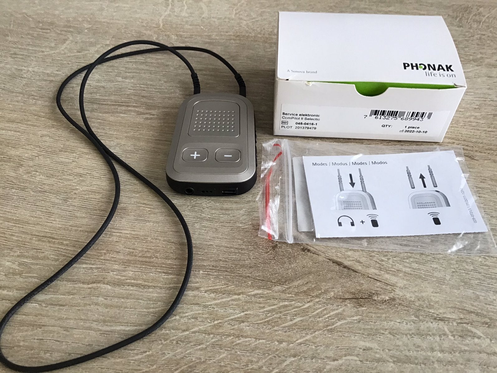 Phonak TV Link II  +  Phonak Com Pilot II, Ophalen of Verzenden, Zo goed als nieuw