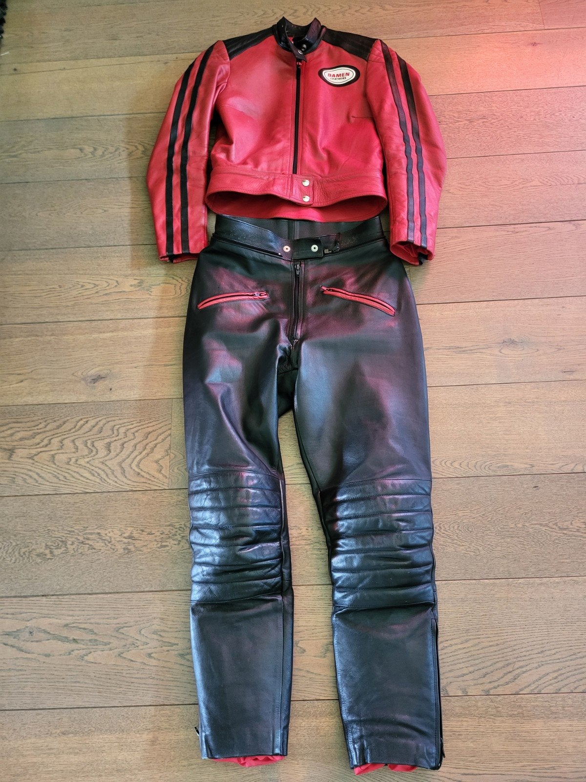 Motorpak dames combi maat 38., Motoren, Ophalen, Tweedehands, Dames, Combipak
