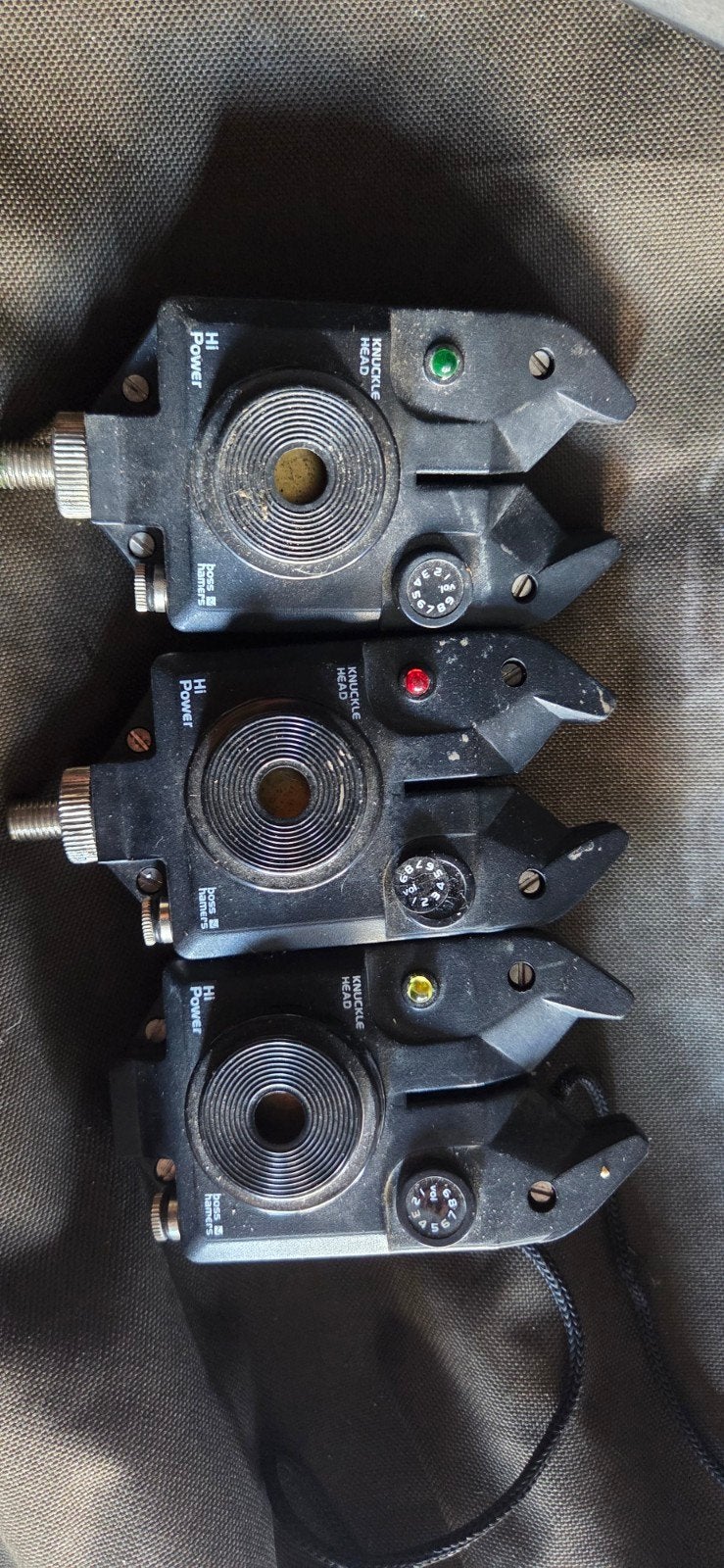 Set van 3 knucklehead beetmelder, Ophalen of Verzenden, Gebruikt, Overige typen