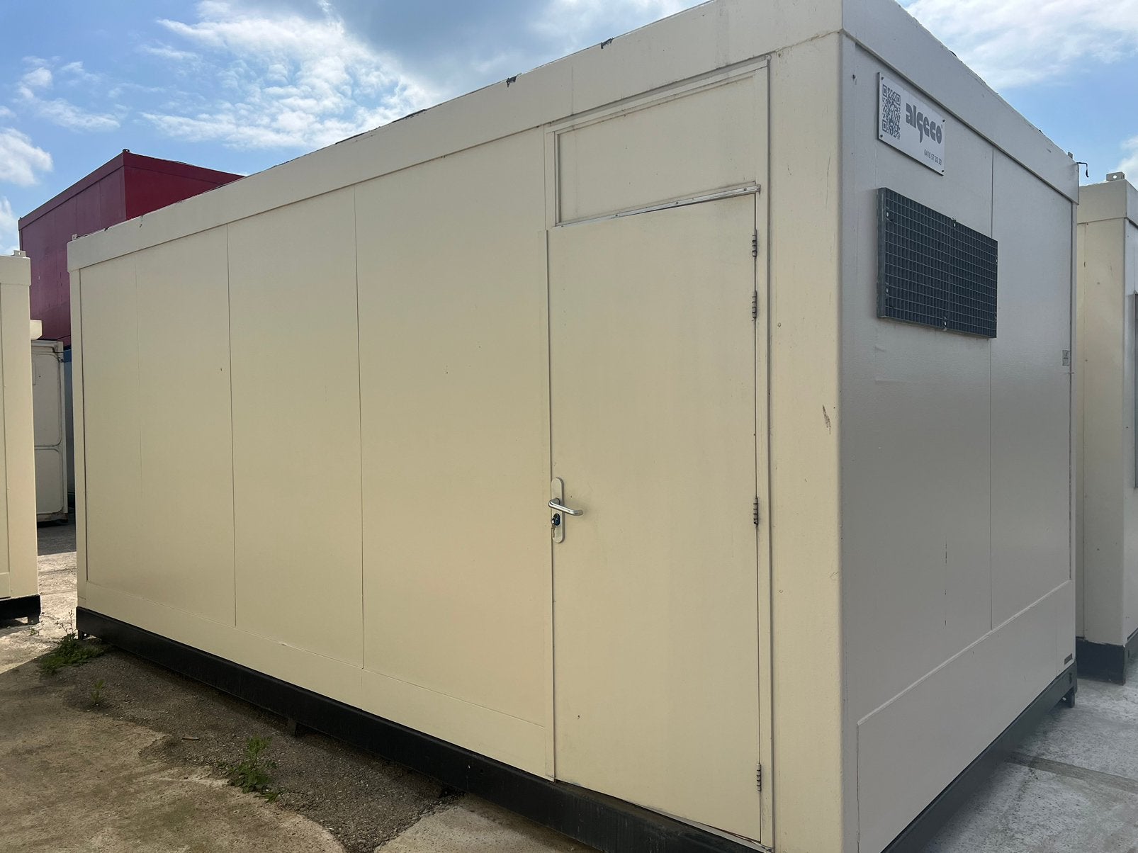 Gesioleerde opslagunit / container / unit | 2 stuks, Ophalen