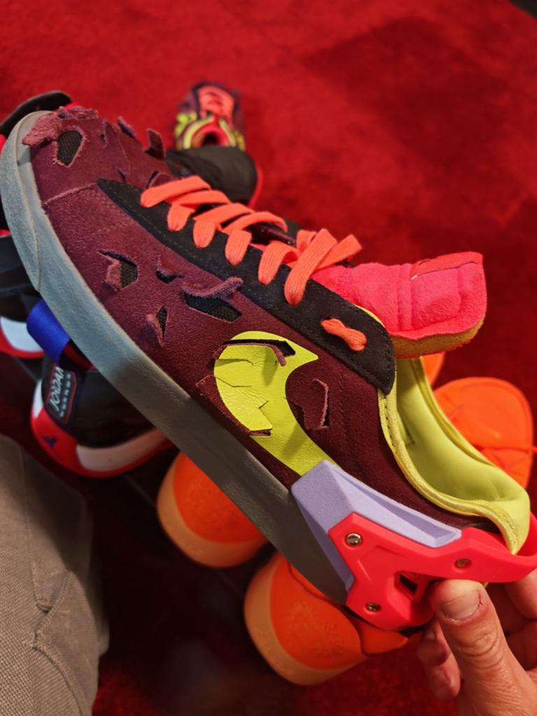 Nike Blazer Low x Acronym Night Maroon 43, Kleding | Heren, Schoenen, Ophalen, Overige kleuren, Nike, Sneakers of Gympen