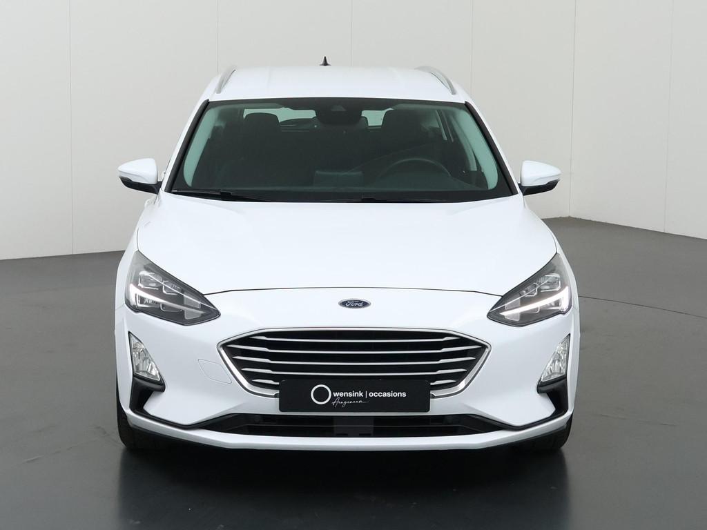 Ford Focus Wagon 1.0 EcoBoost Hybrid Trend Edition Business, Auto's, Ford, Stof, Gebruikt, Wit, Geïmporteerd