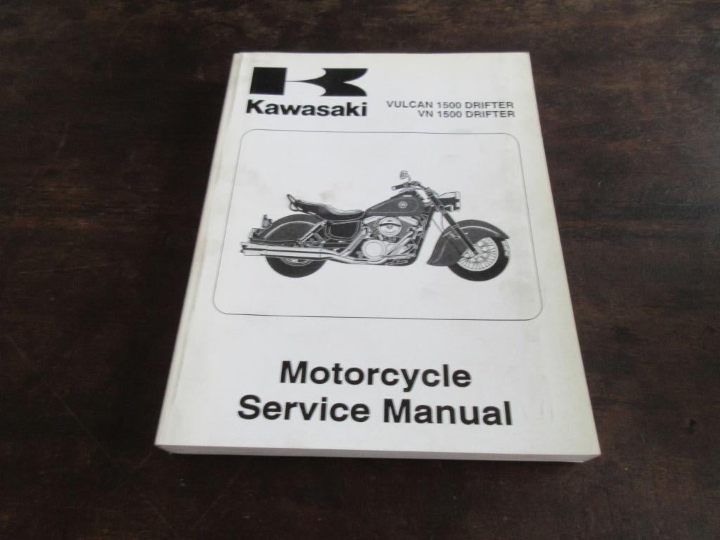 Kawasaki VN1500 Vulcan Drifter 1999 werkplaatsboek manual, Motoren, Ophalen of Verzenden, Kawasaki