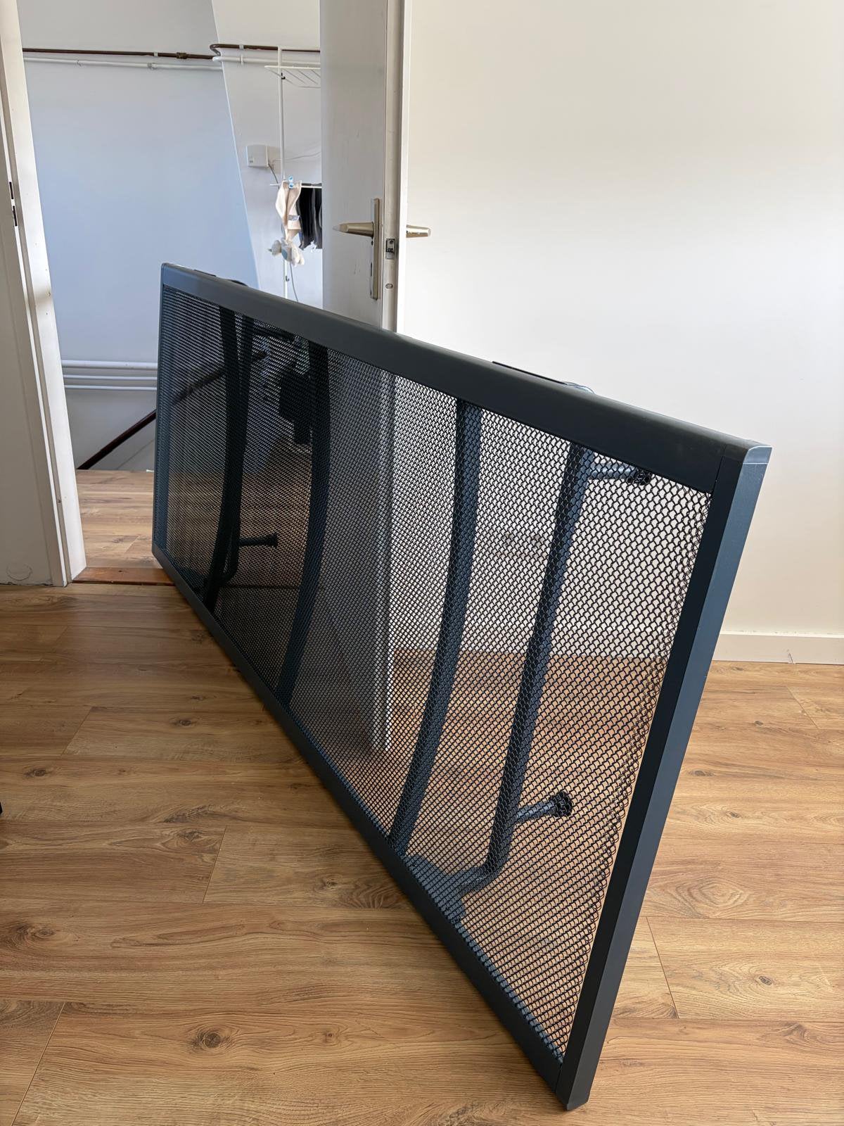 Auping spiraalbodem 90x200 incl poten, Ophalen, 90 cm, Eenpersoons, Zo goed als nieuw