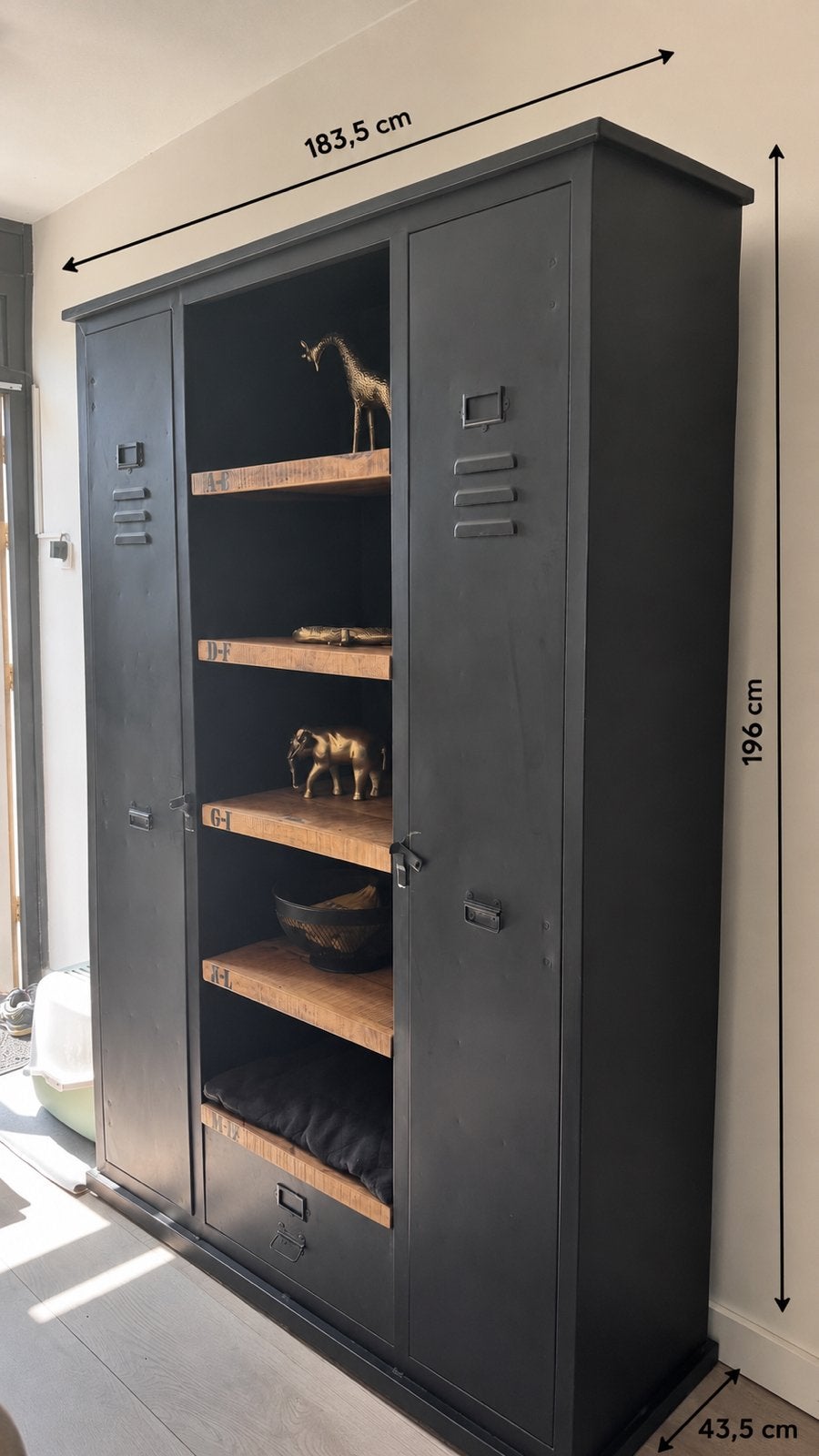 Metalen lockerkast, Ophalen, Zo goed als nieuw